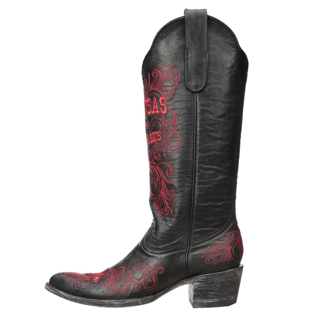 Arkansas Razorbacks Gameday Cowboy Boots - Picture 6 of 7